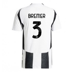 Juventus Gleison Bremer #3 Hjemme skjorte 2024-25 Kortermet